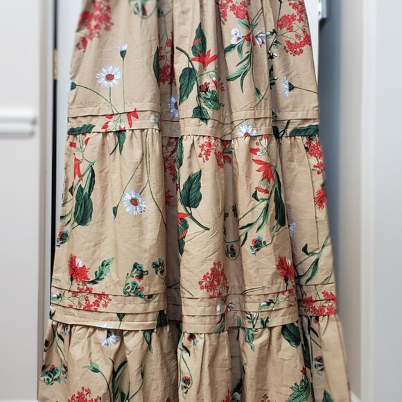Anthropologie Somerset Maxi Khaki Dress - Picture 7 of 15